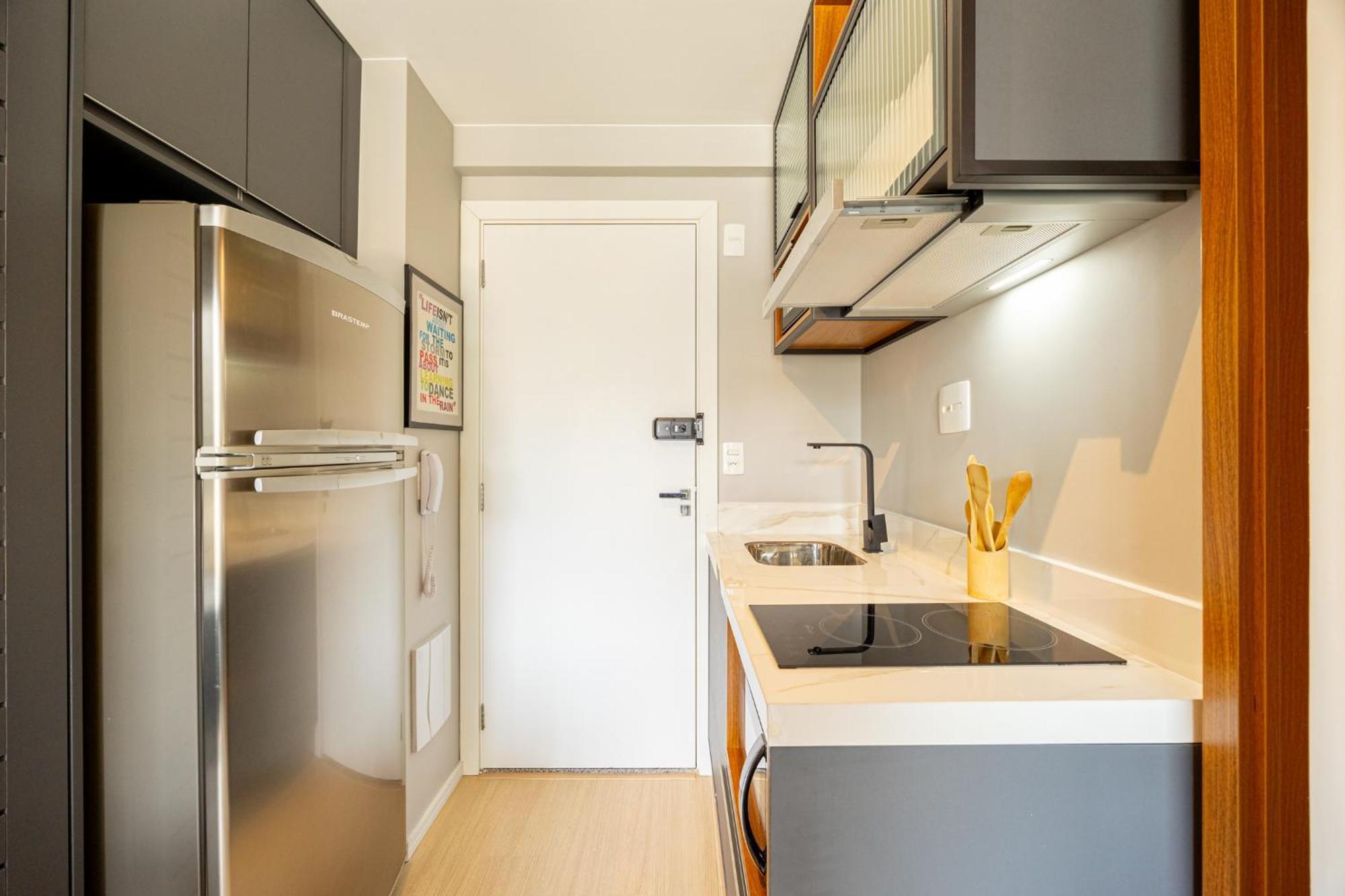 Easy Star - Charmoso Apto De 1 Na Av. Santo Amaro - Md02i Apartamento *