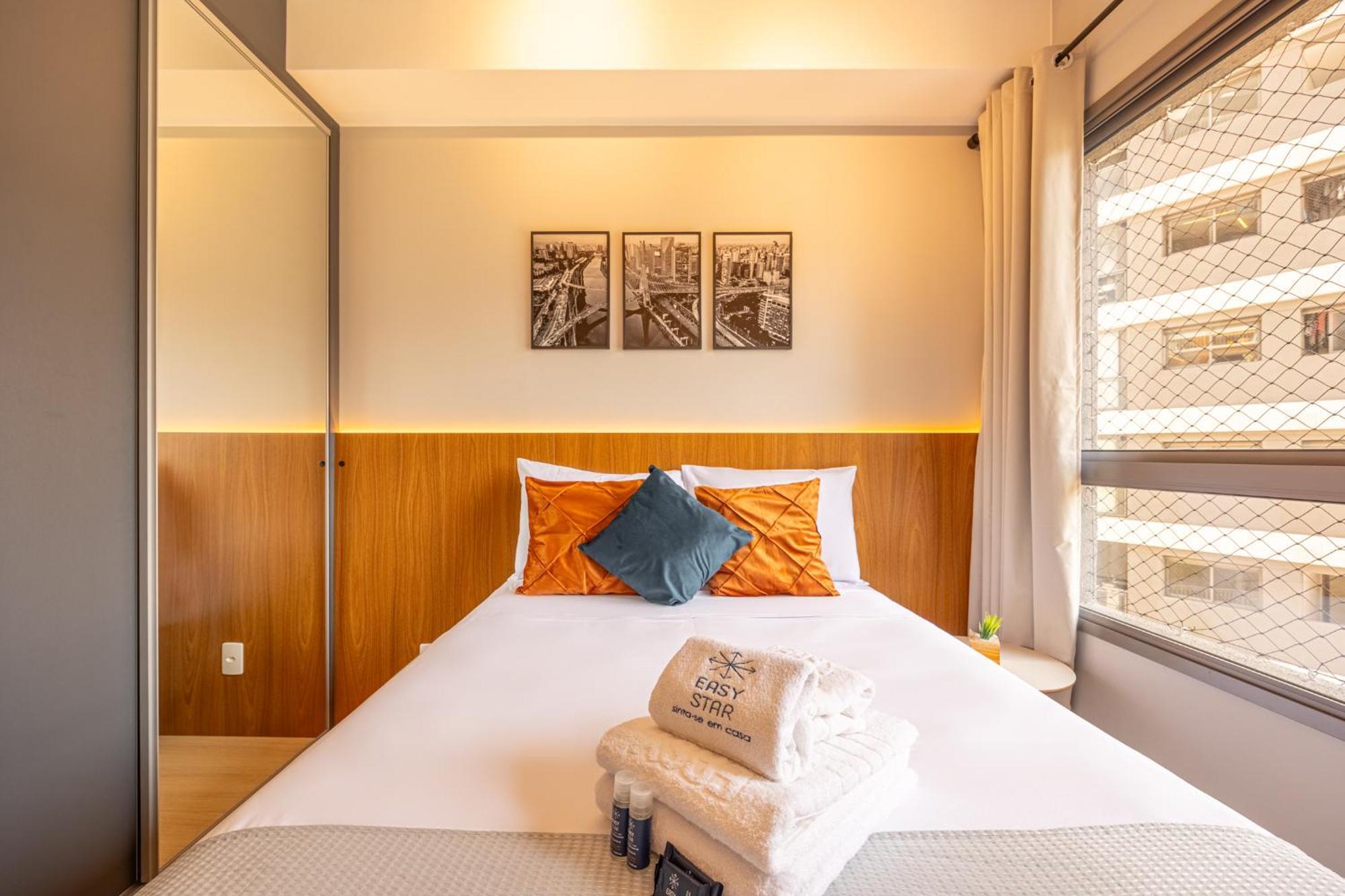 Apartamento Easy Star - Charmoso Apto De 1 Na Av. Santo Amaro - Md02i São Paulo
